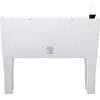 Image de Prosperplast Bloembak/plantenbak op poten Rato - met irrigatiesysteem - wit - 80 x 33 x 62 cm