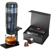 Image de HiBREW H4A Premium Draagbare Espresso Machine   3-in-1 Koffiemachine   Geschikt voor Nespresso, Dolce Gusto & Gemalen Koffie   15 Bar   Wit