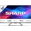 Image de Sharp Aquos 55GR8265 - 55 inch - 144Hz - 4K UHD - QLED met Google TV - 2024