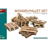 Image de MiniArt Modelbouwpakket Diorama - 49016 Houten Pallet Set voor Diorama - 20 Stuks Plastic - 1:48 - Modelbouw
