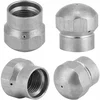 Image de Rosfix Spuitmond 040 Set 1 3 - Kanalreiniging RVS - G1/8F Aansluiting, 350 bar