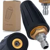 Image de Rosfix Spuitmond Rotatie Turbo - Ceramische Inzet - Messing - 1/4" G, 150 Bar - Geschikt voor Lavor