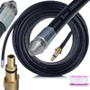 Image de Rosfix Rioolreinigingsslang Vervanging - Spuitmond 1+3, 40 m - 160 bar, 1/4" g - Geschikt voor Nilfisk, Lavor