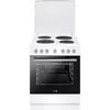 Image de Fagor FACE2003B - Traditioneel Elektrisch Fornuis - Grill 1500W - Oven 65 L - Katalyse reiniging - 60x60 cm - Wit