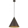 Image de Hanglamp CONO Brons Metaal 1xE27 32cm - Stijlvolle Plafondlamp