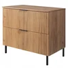Image de RODAN - Badkamerkast FLOW + Aanrechtblad 80/57/46 cm - badkamermeubel - Eiken Craft