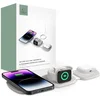 Image de  adowarka indukcyjna TECH-PROTECT QI15W-A32 3w1 Magnetic Magsafe 15W Bia o-szary