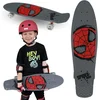 Image de MARVEL Spider-Man JEUGD skateboard FISH SKATEBOARD 67cm, anti-slip, lichtgewicht, STABILITEIT tot 100 kg