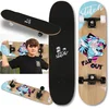 Image de Stitch DISNEY Houten skateboard voor kinderen 79 cm, antislip, GROOT, lichtgewicht en stabiel tot 100 kg.