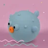 Image de Mary’s Led Lamp Kogelvis Blow Fish Blauw