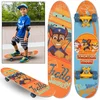 Image de Paw Patrol Chase Houten skateboard voor jongens 61cm, anti-slip plank 20-50kg