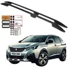Image de Dakrails PEUGEOT 3008 SUV 2009-2016 Zwart Aluminium Duurzaam Massief