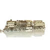 Image de Wooden City Houten Trein met Tender en Rails - Houten Modelbouw