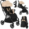 Image de MoMi PAOLA - Compacte Buggy - Automatisch Opvouwbaar - Verstelbare Rugleuning - Beige