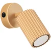 Image de Sollux Lighting Wandlamp Karbon - GU10 - gouden - aluminium - 16x8x8cm