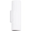 Image de Sollux Lighting Wandlamp Karbon - 20x6.5x8.5cm - GU10 - wit - aluminium
