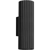 Image de Sollux Lighting Wandlamp Karbon - 20x6.5x8.5cm - GU10 - zwart - aluminium