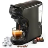 Image de HiBrew 3 in 1 koffiezetapparaat - Senseo   Koffiemachine   Meerdere Capsules   Koffiepadmachine - Heet/Koud   19Bar   1450W   Zwart