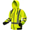 Image de Neo Tools Hi-Vision Werkjas Soft Thermo H Balk Reflectie GEEL M Warm Polar Fleece Aan De Binnenzijde Dubbelzijdige Kleur 240gr/m EN ISO 13688:2013