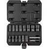 Image de Grupa Topex - Dopsleutelset - Nasadki 1/2" - 16 stuks - Voor beschadigde moeren