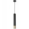 Image de Luminex Nest Hanglamp Goud/Zwart - Stijlvolle Verlichting