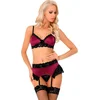 Image de LIVCO CORSETTI FASHION - NAHIR LC 20214 BH + PANTY + JARRETELGORDEL L/XL | LINGERIE | LINGERIESET | EROTISCHE LINGERIESET | SEXY LINGERIE