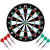 Image de NILS FUN TDN05 - Dubbelzijdig Dartbord - 38 cm - Inclusief Rzutki - Bull's Eye en Klassiek