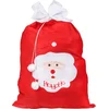 Image de Springos Kerstzak | Cadeauverpakking | Cadeauzak | Cadeautas | Kerst | Rood/Wit