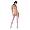 Image de PASSION WOMAN BODYSTOCKINGS | Passion Woman Bs074 Bodystocking - White One Size