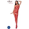 Image de PASSION WOMAN BODYSTOCKINGS | Passion Woman Bs076 Bodystocking - Red One Size