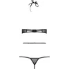 Image de PASSION WOMAN TEDDIES | Passion Rita Teddy - Black L/xl