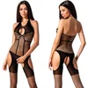 Image de Passion - Woman Bs079 Bodystocking - Black One Size