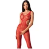 Image de Passion - Woman Bs085 Red Bodystocking One Size