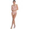 Image de PASSION WOMAN BODYSTOCKINGS | Passion Woman Bs086 Bodystocking - White One Size