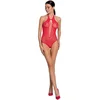 Image de PASSION WOMAN BODYSTOCKINGS | Passion Woman Bs088 Bodystocking - Red One Size