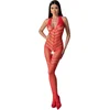 Image de Passion - Bs100 Bodystocking Red One Size