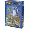 Image de Cartoon Burj Al Arab Puzzel 1000 Stukjes