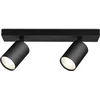 Image de Braytron - LED Plafondspot Beta - 2x GU10 fitting - 300x120mm - Mat zwart