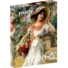 Image de Puzzel Emile Vernon: The Flower Garden 1000 Stukjes