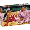 Image de Puzzel 1000 Stukken: Tahitiaanse Vrouwen op het Strand