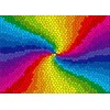Image de Enjoy Puzzle legpuzzel Stained Glass Rainbow Burst - 1000 stukjes kleurrijk.