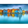 Image de Enjoy Puzzle legpuzzel Groningen waterhuizen Nederland 1000 stukjes.