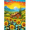 Image de Sunflower House Puzzel 1000 Stukjes