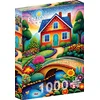 Image de Enjoy Puzzle legpuzzel House of Colors - 1000 stukjes kleurrijk puzzelplezier.