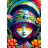 Image de Enjoy Puzzle legpuzzel Floral Warrior - 1000 stukjes kleurrijk.