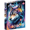 Image de Magical Wolf Portrait Puzzel 1000 Stukjes
