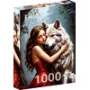Image de Enjoy Puzzle Lady and the Wolf (1000).