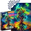 Image de Enjoy Puzzle legpuzzel Kosmischer Lebensbaum 1000 stukjes kleurrijk.