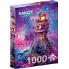 Image de Enjoy Puzzle legpuzzel vuurtoren onder water 1000 stukjes kleurrijk.