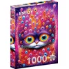 Image de Enjoy Puzzle legpuzzel 1000 stukjes - I'm Watching You - kleurrijk katten design.